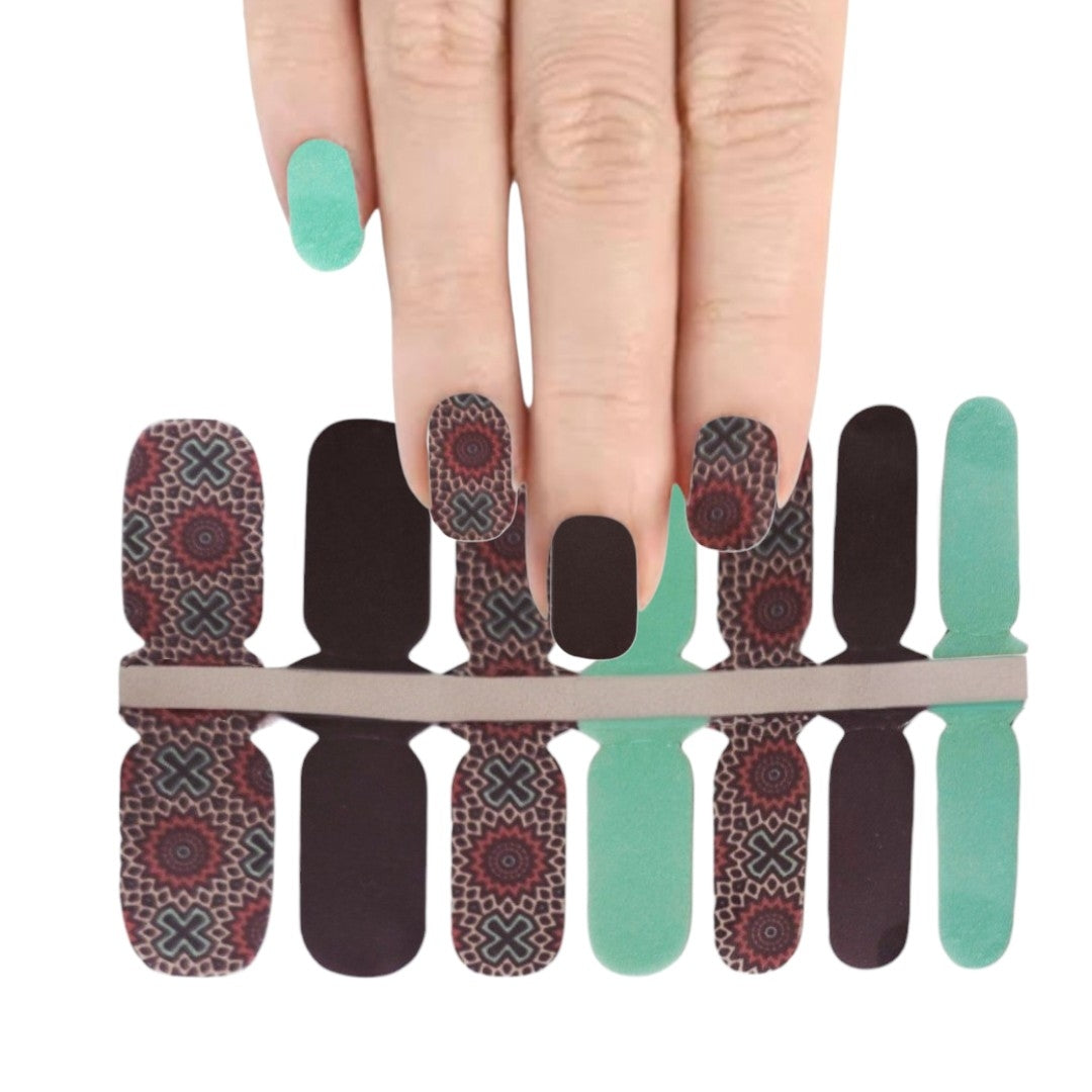 X Sunflowers | Nail Wraps | Nail Stickers | Nail Strips | Gel Nails | Nail Polish Wraps - Nailfordable