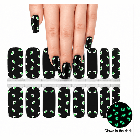 I See Boo! | Nail Wraps | Nail Stickers | Nail Strips | Gel Nails | Nail Polish Wraps - Nailfordable