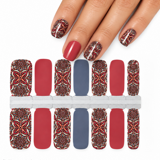 Flower petals | Nail Wraps | Nail Stickers | Nail Strips | Gel Nails | Nail Polish Wraps - Nailfordable