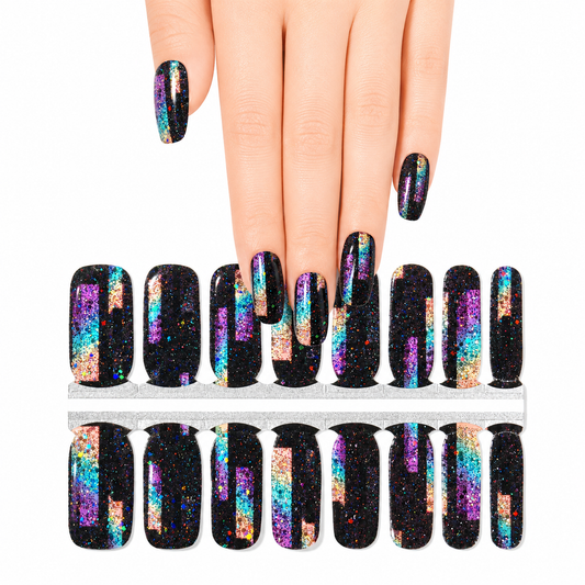 Art in Dark | Nail Wraps | Nail Stickers | Nail Strips | Gel Nails | Nail Polish Wraps - Nailfordable