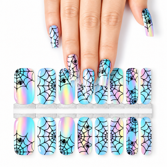 Spiderweb | Nail Wraps | Nail Stickers | Nail Strips | Gel Nails | Nail Polish Wraps - Nailfordable