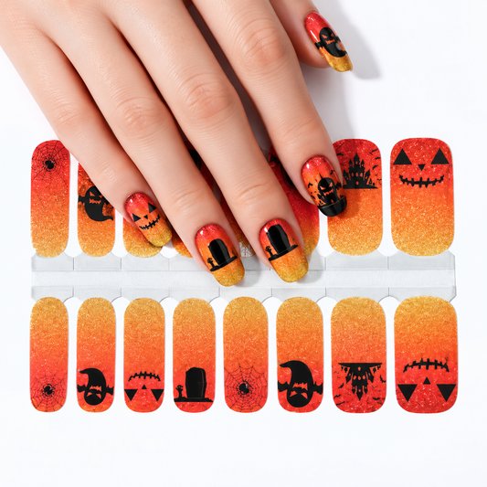 Boo Crew | Nail Wraps | Nail Stickers | Nail Strips | Gel Nails | Nail Polish Wraps - Nailfordable