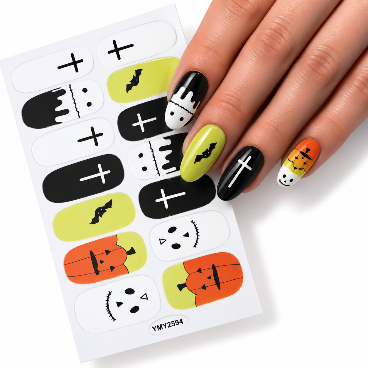 Another Halloween | Nail Wraps | Nail Stickers | Nail Strips | Gel Nails | Nail Polish Wraps - Nailfordable