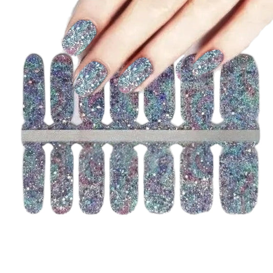 Colors & Sparkles | Nail Wraps | Nail Stickers | Nail Strips | Gel Nails | Nail Polish Wraps - Nailfordable