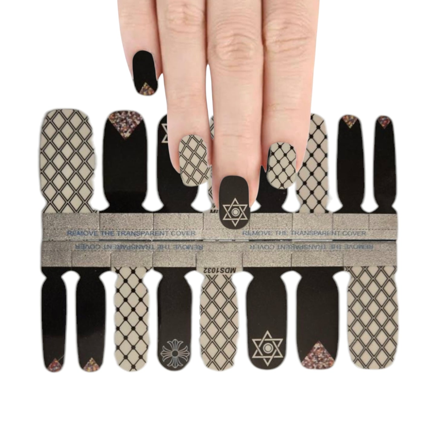 Symbols - Delete | Nail Wraps | Nail Stickers | Nail Strips | Gel Nails | Nail Polish Wraps - Nailfordable