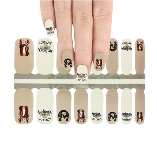 Horses | Nail Wraps | Nail Stickers | Nail Strips | Gel Nails | Nail Polish Wraps - Nailfordable