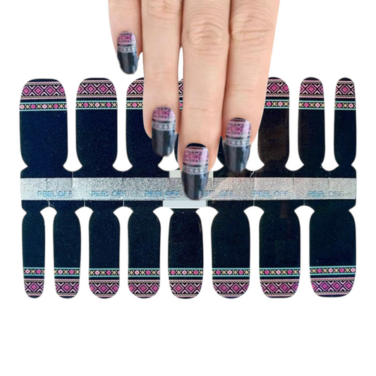 Tribe | Nail Wraps | Nail Stickers | Nail Strips | Gel Nails | Nail Polish Wraps - Nailfordable
