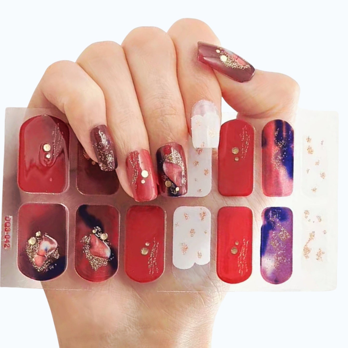 Precious metals | Nail Wraps | Nail Stickers | Nail Strips | Gel Nails | Nail Polish Wraps - Nailfordable