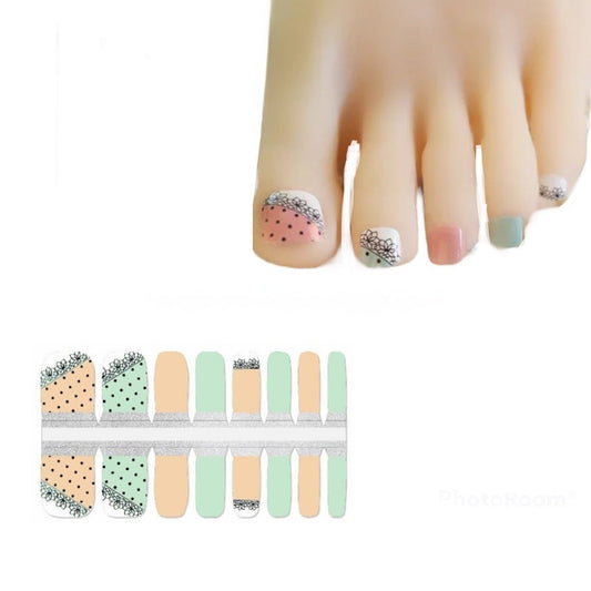 Simply cutie | Nail Wraps | Nail Stickers | Nail Strips | Gel Nails | Nail Polish Wraps - Nailfordable