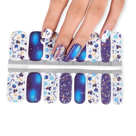 Christmas decorations | Nail Wraps | Nail Stickers | Nail Strips | Gel Nails | Nail Polish Wraps - Nailfordable