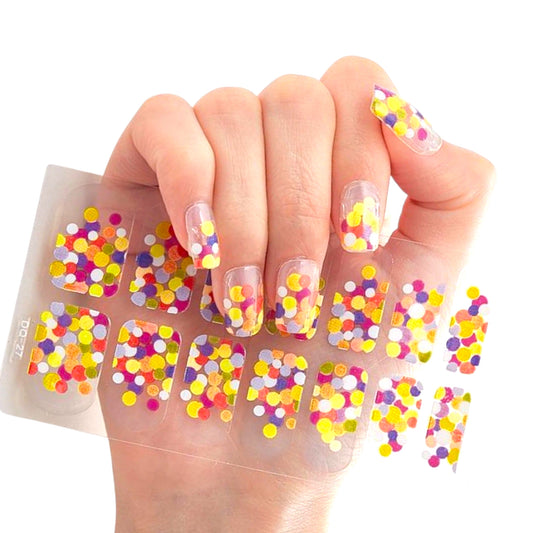 Just Bubbles | Nail Wraps | Nail Stickers | Nail Strips | Gel Nails | Nail Polish Wraps - Nailfordable