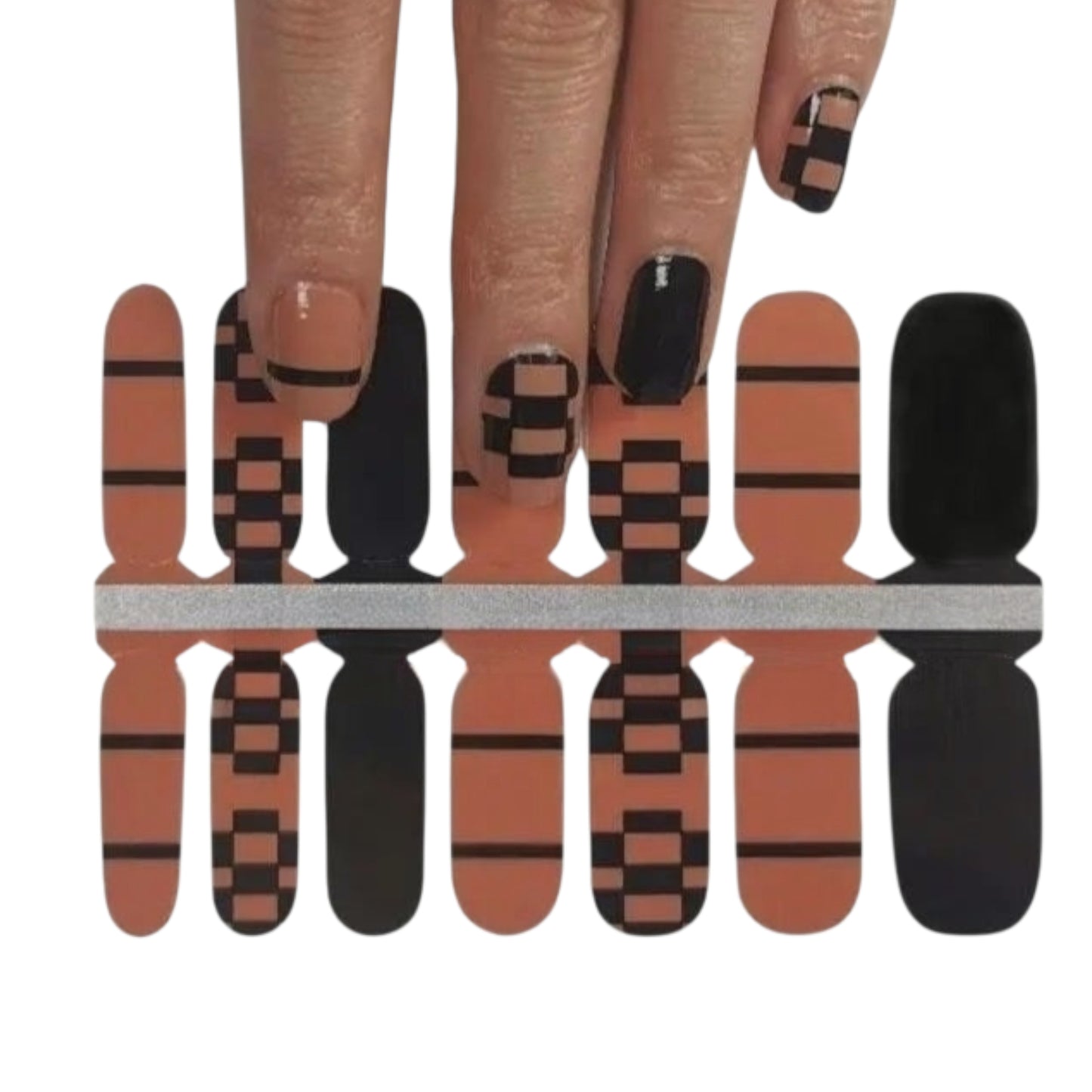 Finish goal | Nail Wraps | Nail Stickers | Nail Strips | Gel Nails | Nail Polish Wraps - Nailfordable