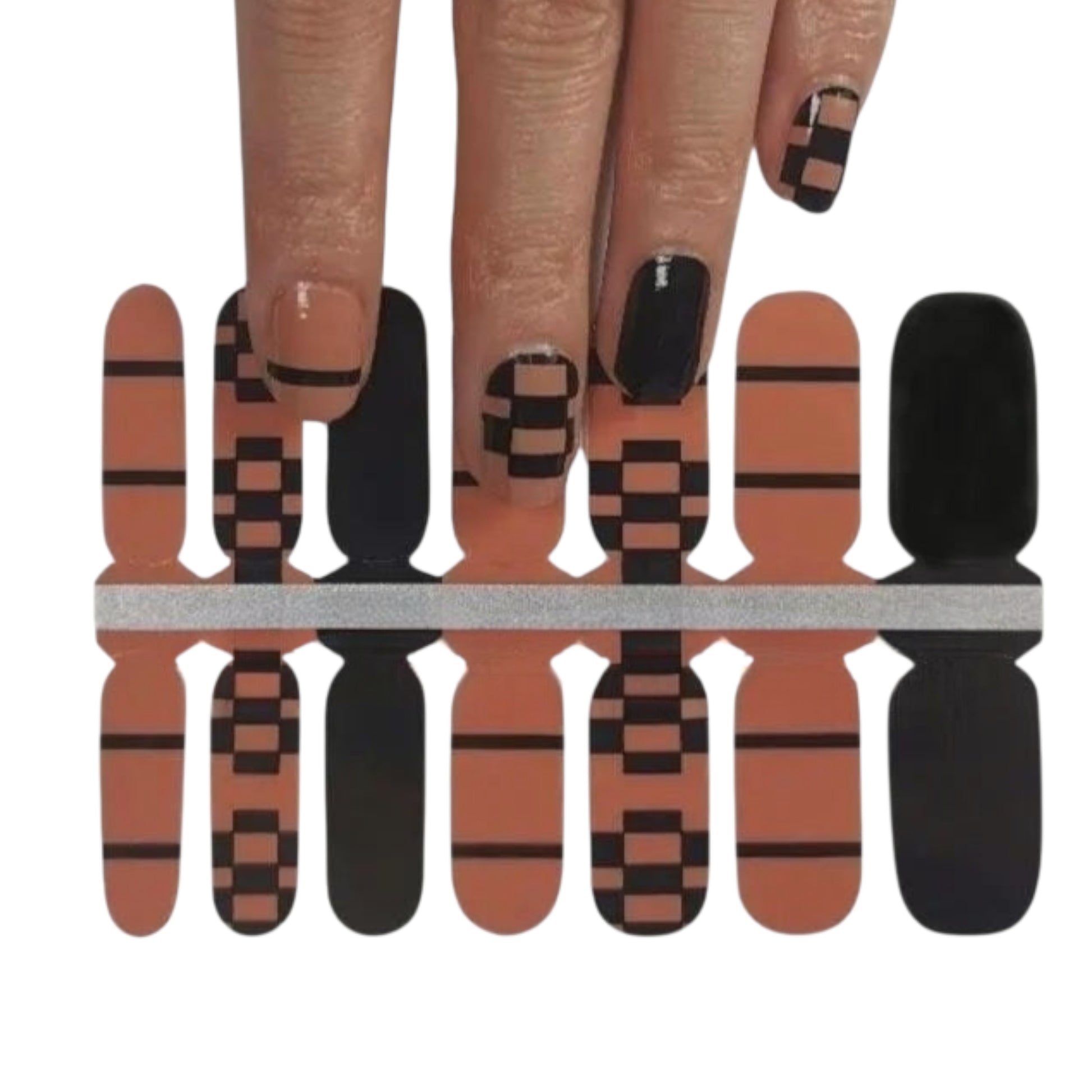 Finish goal | Nail Wraps | Nail Stickers | Nail Strips | Gel Nails | Nail Polish Wraps - Nailfordable