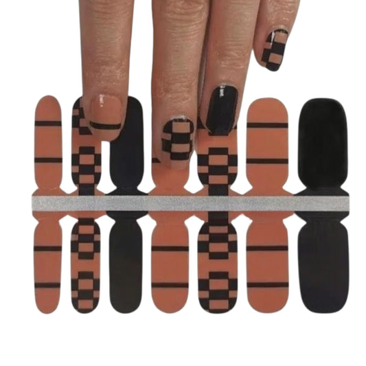 Finish goal | Nail Wraps | Nail Stickers | Nail Strips | Gel Nails | Nail Polish Wraps - Nailfordable