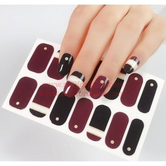 Just classy | Nail Wraps | Nail Stickers | Nail Strips | Gel Nails | Nail Polish Wraps - Nailfordable