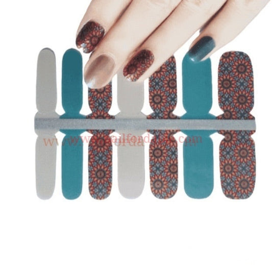 Sunflowers | Nail Wraps | Nail Stickers | Nail Strips | Gel Nails | Nail Polish Wraps - Nailfordable