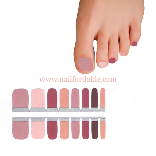 Nude colors Nail Wraps | Semi Cured Gel Wraps | Gel Nail Wraps |Nail Polish | Nail Stickers