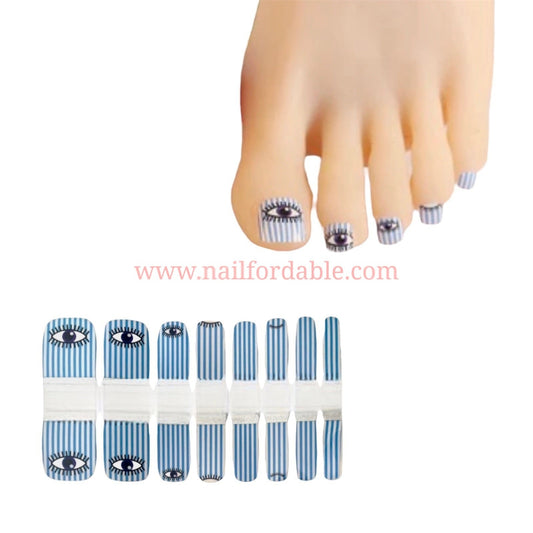 Watching you Nail Wraps | Semi Cured Gel Wraps | Gel Nail Wraps |Nail Polish | Nail Stickers