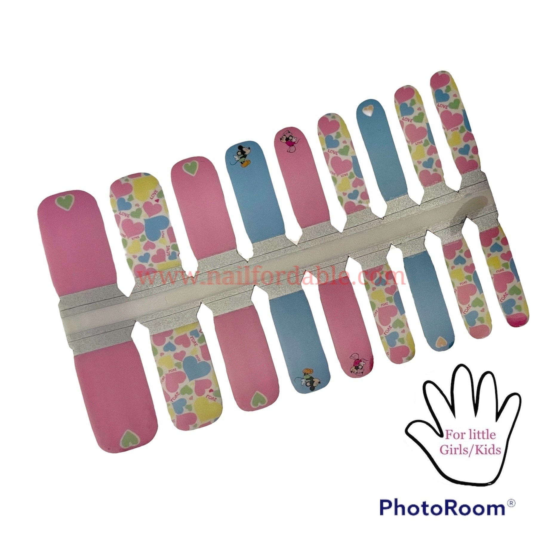 Mickey Nail Wraps 