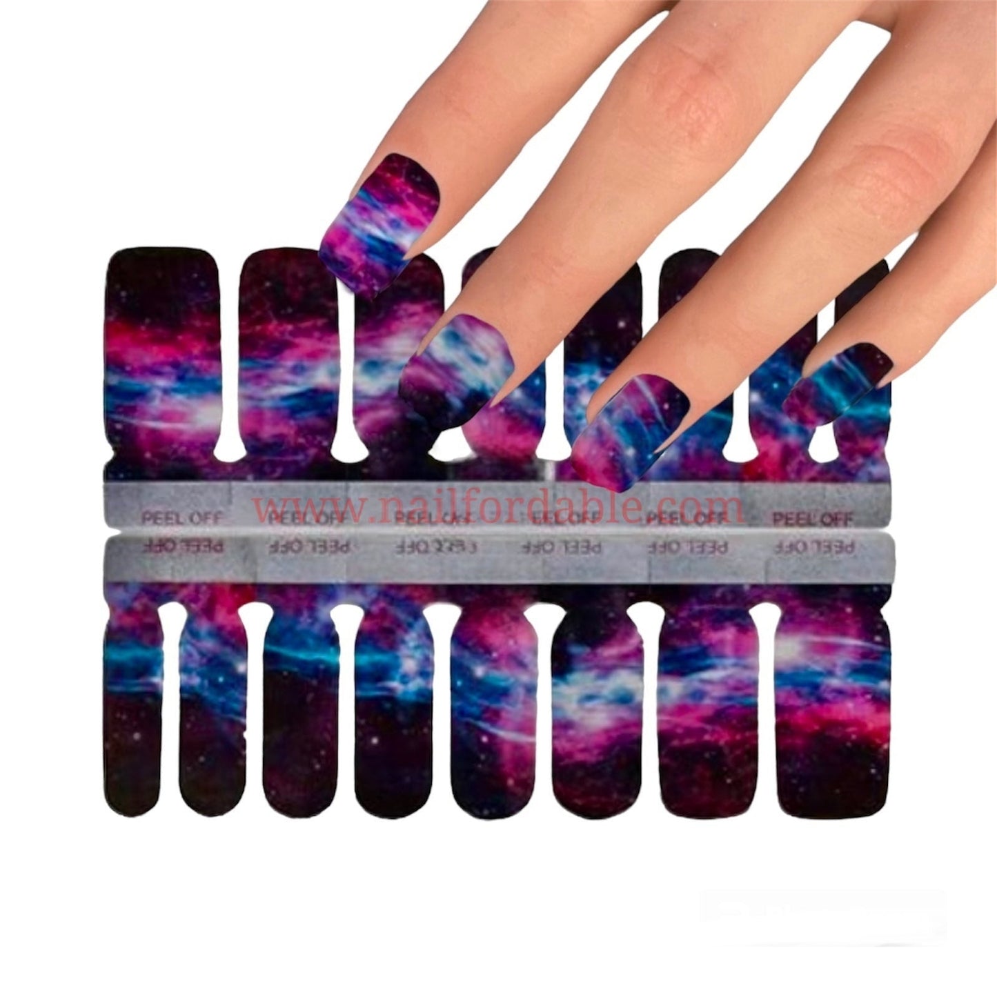 Aurora borealis Nail Wraps | Semi Cured Gel Wraps | Gel Nail Wraps |Nail Polish | Nail Stickers