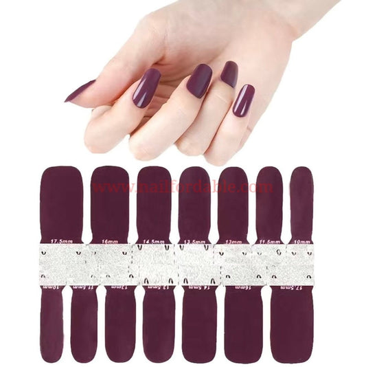 Chocolate Nail Wraps | Semi Cured Gel Wraps | Gel Nail Wraps |Nail Polish | Nail Stickers