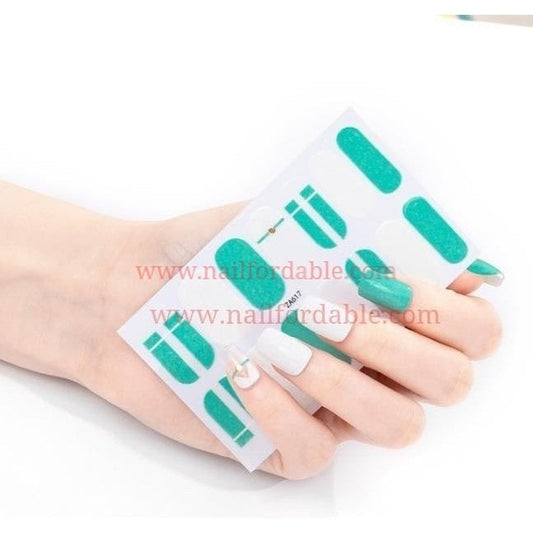 Middle lane Nail Wraps | Semi Cured Gel Wraps | Gel Nail Wraps |Nail Polish | Nail Stickers