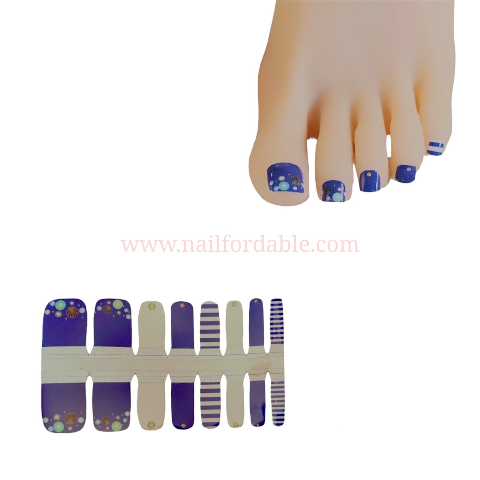Sealife Nail Wraps Nail Stickers Nail Strips Gel Nails Nail