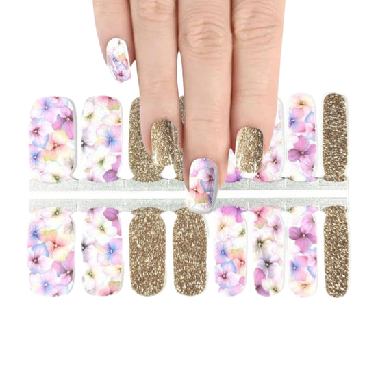 Floral fresh | Nail Wraps | Nail Stickers | Nail Strips | Gel Nails | Nail Polish Wraps - Nailfordable