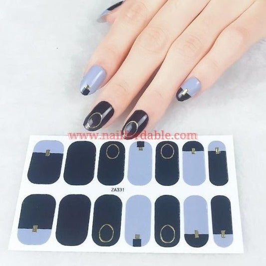 Mirror | Nail Wraps | Nail Stickers | Nail Strips | Gel Nails | Nail Polish Wraps - Nailfordable