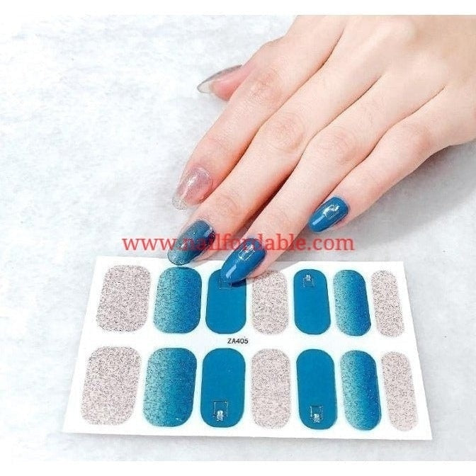 Squared ring Nail Wraps | Semi Cured Gel Wraps | Gel Nail Wraps |Nail Polish | Nail Stickers
