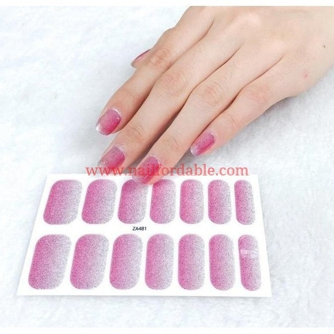 Gradient transition Nail Wraps | Semi Cured Gel Wraps | Gel Nail Wraps |Nail Polish | Nail Stickers
