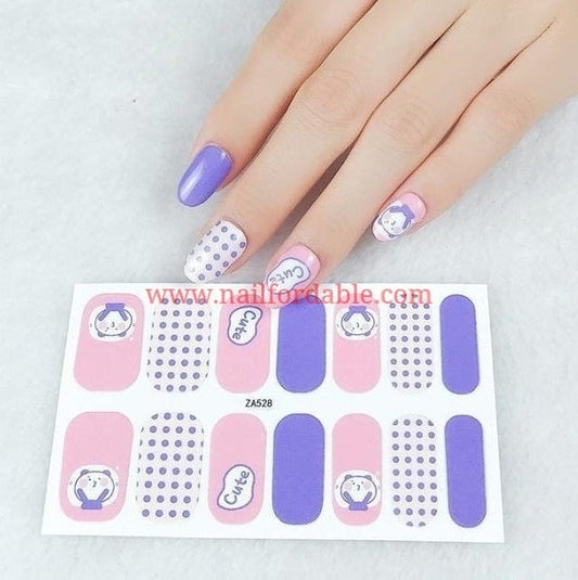 Cute Nail Wraps | Semi Cured Gel Wraps | Gel Nail Wraps |Nail Polish | Nail Stickers