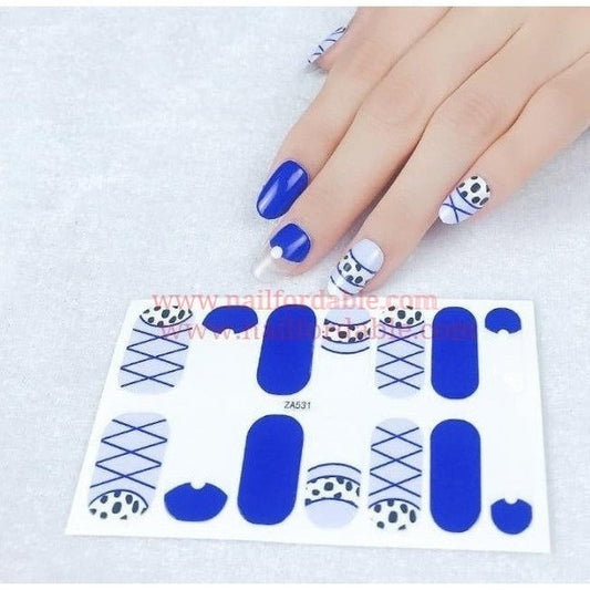 Hidden Dalmatian Nail Wraps | Semi Cured Gel Wraps | Gel Nail Wraps |Nail Polish | Nail Stickers