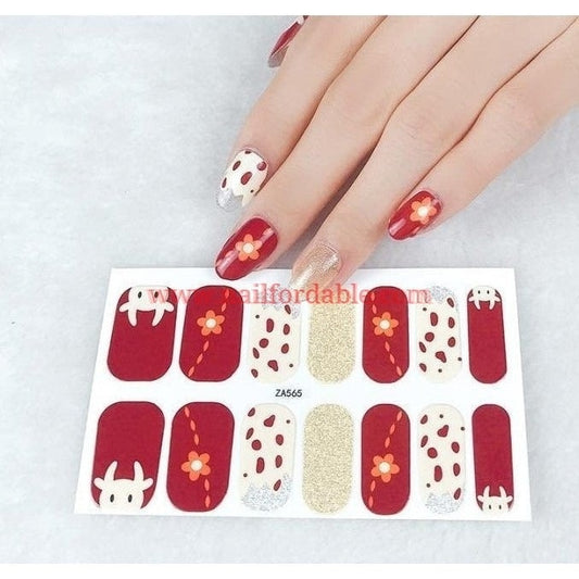 Taurus | Nail Wraps | Nail Stickers | Nail Strips | Gel Nails | Nail Polish Wraps - Nailfordable