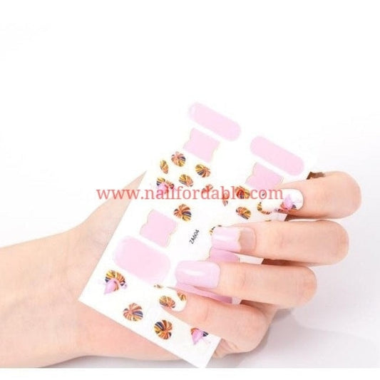 Flamingos Nail Wraps | Semi Cured Gel Wraps | Gel Nail Wraps |Nail Polish | Nail Stickers