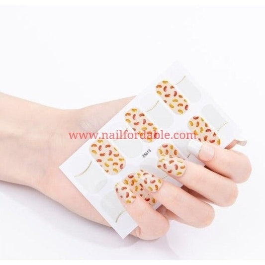Peanuts | Nail Wraps | Nail Stickers | Nail Strips | Gel Nails | Nail Polish Wraps - Nailfordable