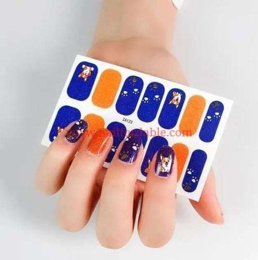 Baby fox | Nail Wraps | Nail Stickers | Nail Strips | Gel Nails | Nail Polish Wraps - Nailfordable