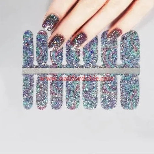 Colors & Sparkles | Nail Wraps | Nail Stickers | Nail Strips | Gel Nails | Nail Polish Wraps - Nailfordable