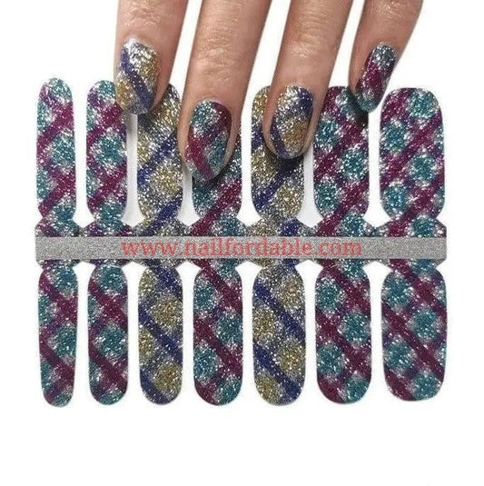 Trapped | Nail Wraps | Nail Stickers | Nail Strips | Gel Nails | Nail Polish Wraps - Nailfordable