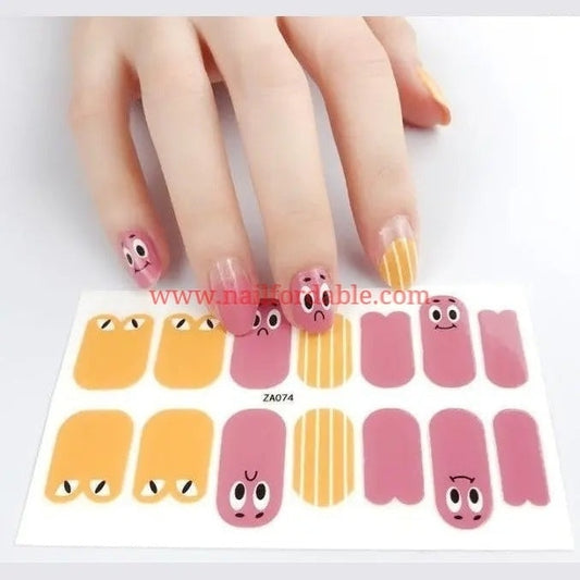 Feelings | Nail Wraps | Nail Stickers | Nail Strips | Gel Nails | Nail Polish Wraps - Nailfordable