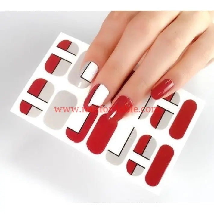 Incomplete Nail Wraps | Semi Cured Gel Wraps | Gel Nail Wraps |Nail Polish | Nail Stickers