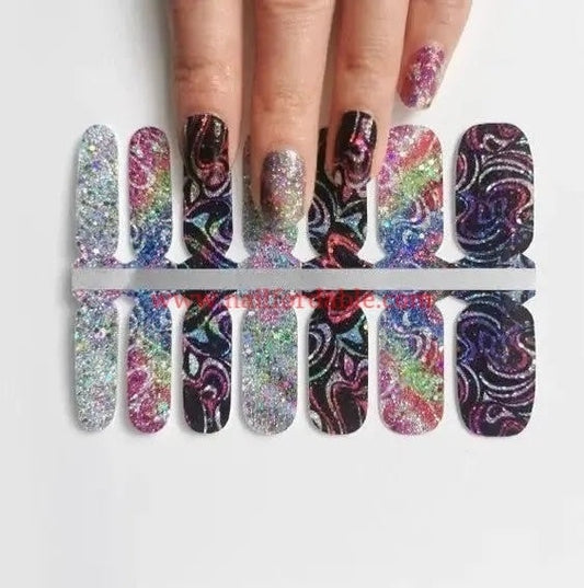Mixed | Nail Wraps | Nail Stickers | Nail Strips | Gel Nails | Nail Polish Wraps - Nailfordable