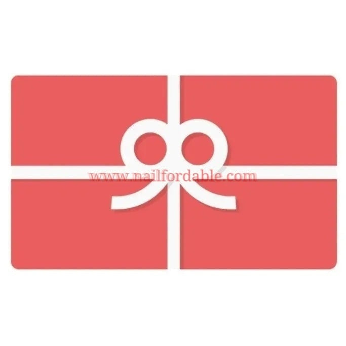 Nailfordable E-Gift Card Nail Wraps | Semi Cured Gel Wraps | Gel Nail Wraps |Nail Polish | Nail Stickers