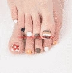 Red flower | Nail Wraps | Nail Stickers | Nail Strips | Gel Nails | Nail Polish Wraps - Nailfordable