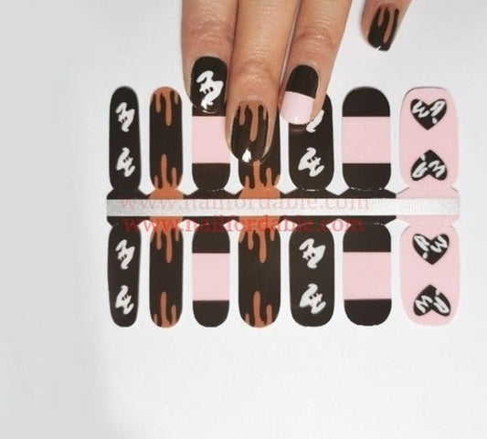 Melting love | Nail Wraps | Nail Stickers | Nail Strips | Gel Nails | Nail Polish Wraps - Nailfordable