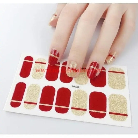 Single stripe Nail Wraps | Semi Cured Gel Wraps | Gel Nail Wraps |Nail Polish | Nail Stickers