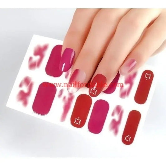 Vanishing | Nail Wraps | Nail Stickers | Nail Strips | Gel Nails | Nail Polish Wraps - Nailfordable