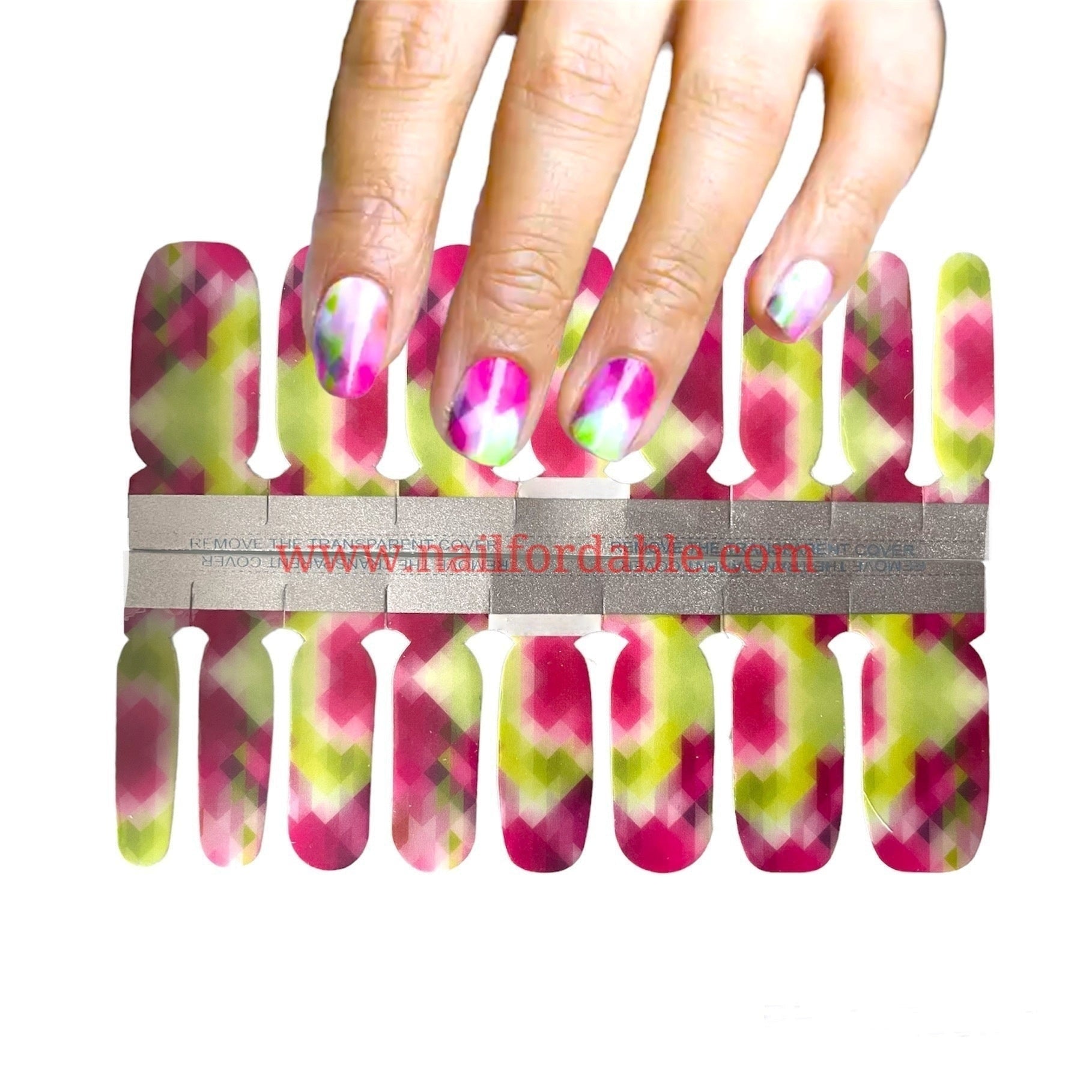 Art in colors Nail Wraps | Semi Cured Gel Wraps | Gel Nail Wraps |Nail Polish | Nail Stickers