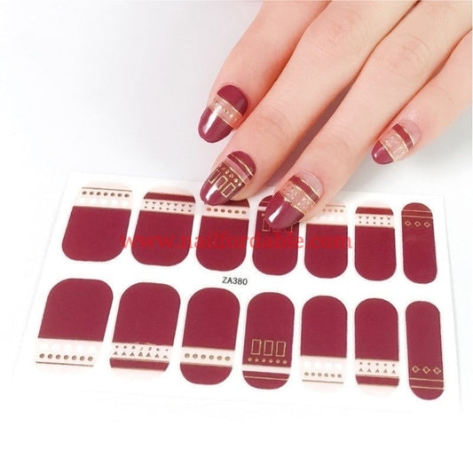 Ancient tribe | Nail Wraps | Nail Stickers | Nail Strips | Gel Nails | Nail Polish Wraps - Nailfordable