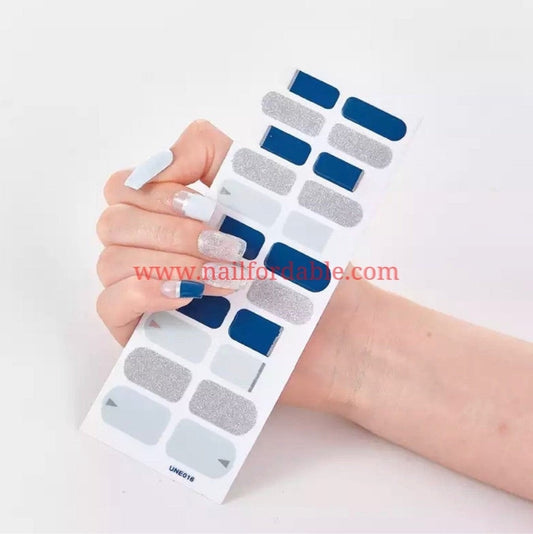 Full and half french tips | Nail Wraps | Nail Stickers | Nail Strips | Gel Nails | Nail Polish Wraps - Nailfordable